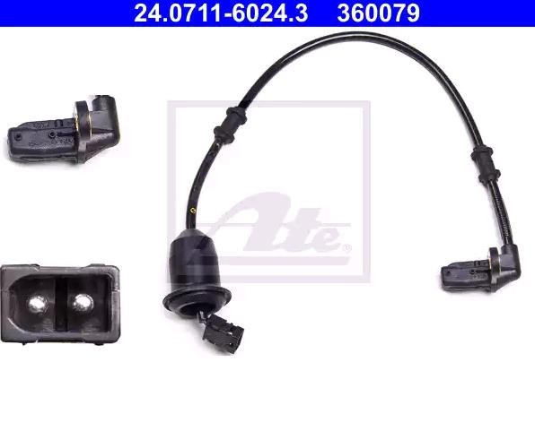 ATE Sensor Raddrehzahl für Bremsanlage 24.0711-6041.3 